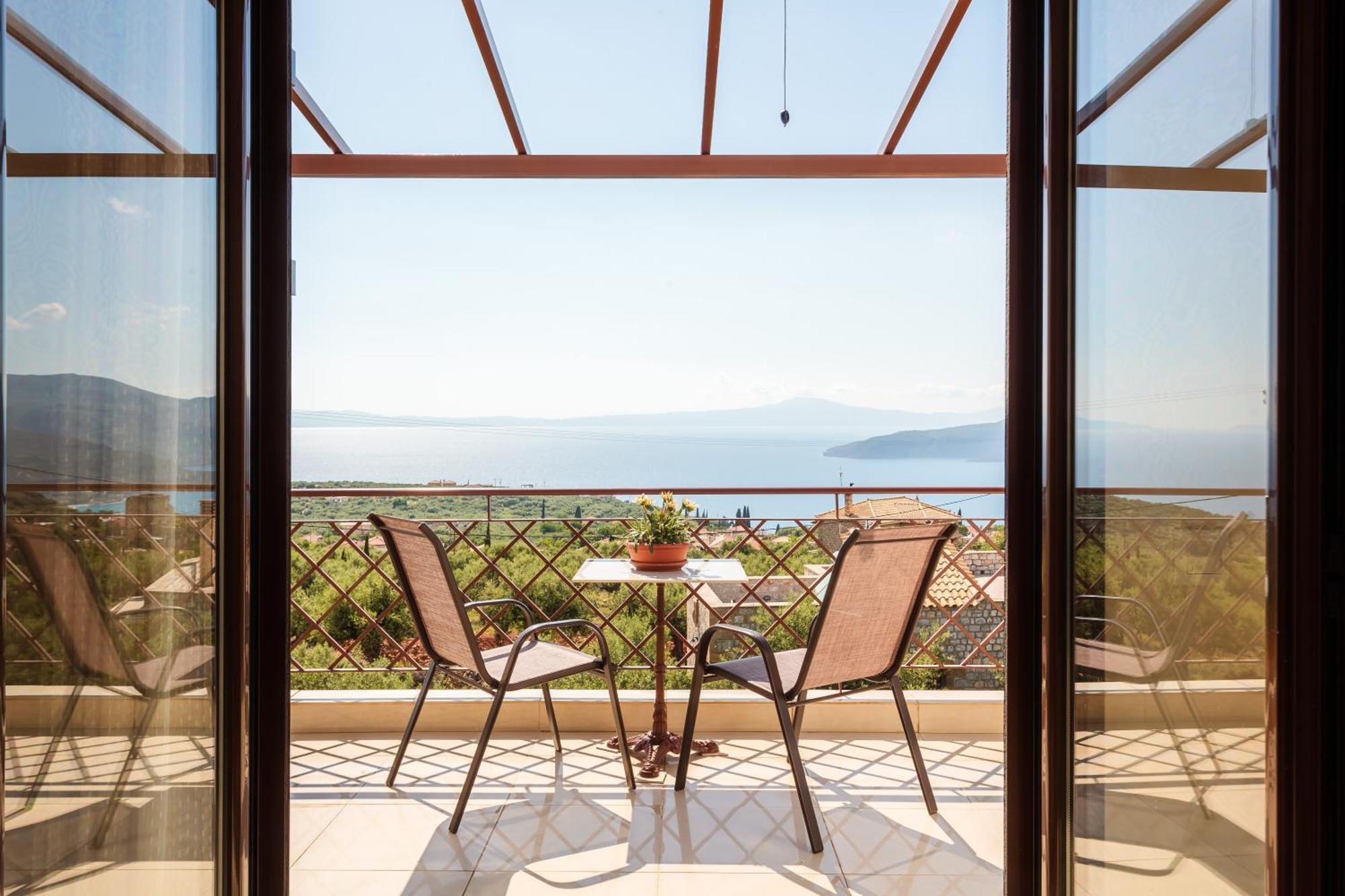 Villa Armonia, Sunset View And Relaxing Beach Vibe Proástion Exterior foto
